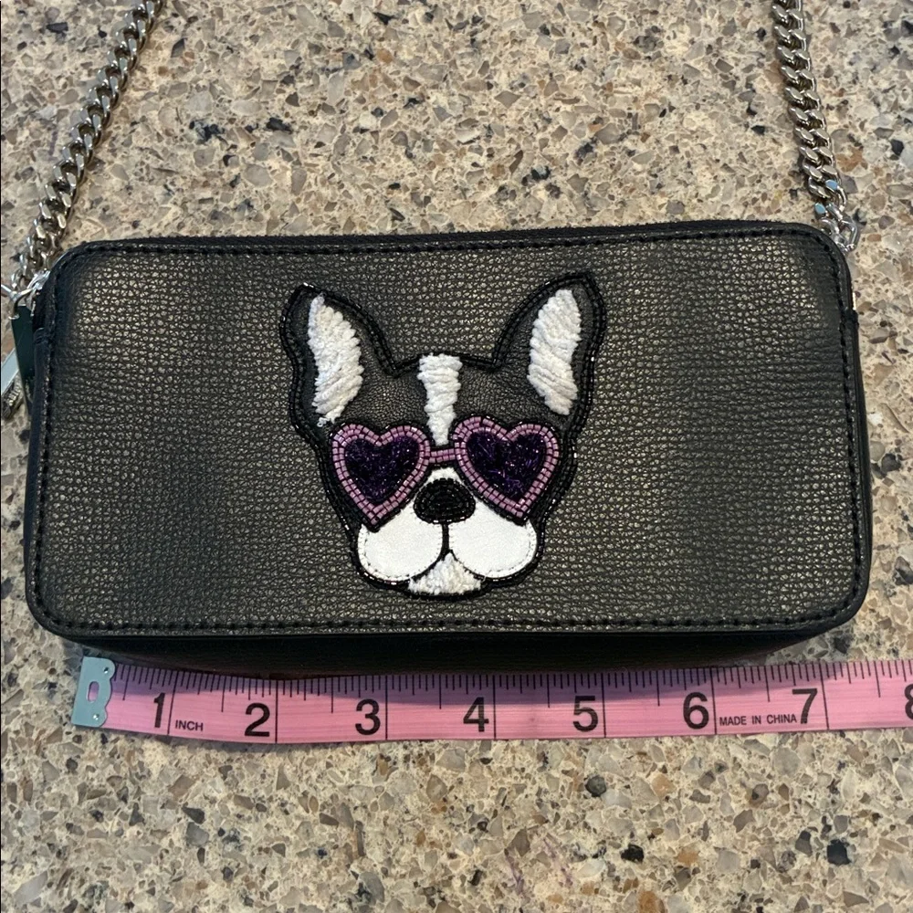 Kate Spade Beaded French Bulldog Purse - Picture 14 of 16